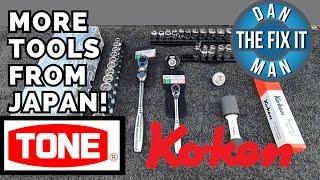 More Tools From Japan TONE and Ko-ken Tool Haul  Z-EAL Series and Nut Grip Sockets
