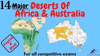 Major Deserts Of Africa & Australia English & Hindi