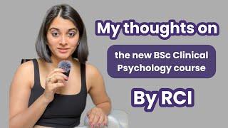 New BSc Clinical Psychology course ? My thoughts