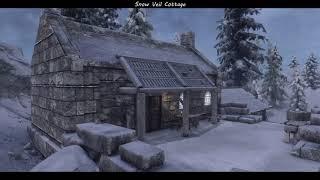TES V Skyrim SE - Snow Veil Cottage - Mod Showcase
