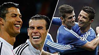 Cristiano Ronaldo and Gareth Bale ● Galactic Duo ● All Assists On Each Other 2013-2018  HD