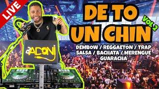 DETO UN CHIN MIX VOL 2  MEZCLANDO EN VIVO DJ ADONI  DembowReggaetonBachataSalsaMerengueTrap