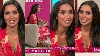 Christine Lampard-Stunning In A Low Cut Dress & Heels 7823 HD