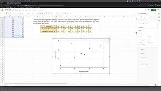 How To Plot Data And Add A Trend Line In Google Sheets