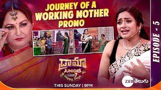 Journey of a Working Mother Promo  Ashika  Drama Juniors7 - Ep5  This Sun @ 9PM  Zee Telugu