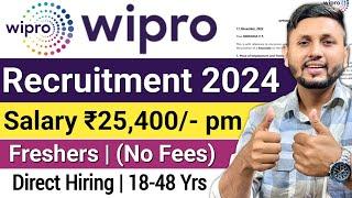 Wipro Recruitment 2024  Freshers Job  Work From Home Jobs  Online Jobs At Home  Part Time Jobs