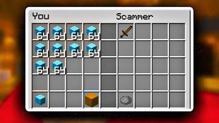 This is what scammers actually do in Hypixel Skyblock...