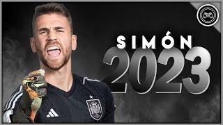 Unai Simon 202223 ● The Spanish Wall ● Crazy Saves & Passes Show  FHD