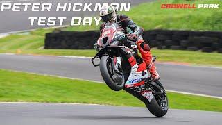 Peter Hickman Test Day Pure Sound - Cadwell Park July 2024