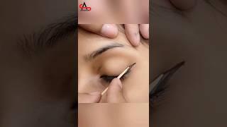 tooth pic hack for eyeliner #asmakhan #shortvideo #eyeliner