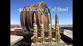 50 Cals Fastest rounds vs 3 of Steel