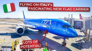 BRUTALLY HONEST  Economy Class on ITA AIRWAYS brand-new Airbus A350-900 from ROME to NEW YORK