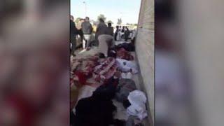 Il video schock della strage in Egitto sangue e cadaveri ovunque