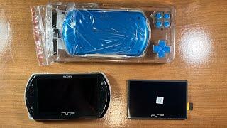 PSP Go - How to Install a New Blue Shell and Screen