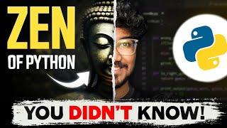 Zen of Python   You DONT know about this in Python  Tamil