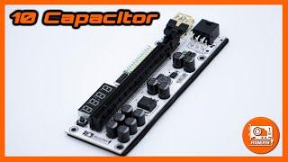 GPURisers.com - 10 Capacitor Risers