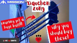 LoveDarts- Xiaochen Zong 22g review - Mission Darts 2022 Knurling upgraded