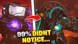 Hes BACK? YOU MISSED IT - EPISODE 77 Part 3 ALL Easter Egg Analysis Theory  Skibidi Toilet