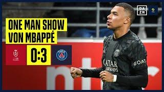 Hattrick Eiskalter Mbappé schießt Reims ab Reims - PSG 03  Ligue 1  DAZN Highlights