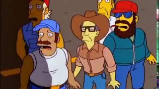 Los Simpson - Camionero - Ese tipo es un genuino del embrague un autentico cinturon de acero