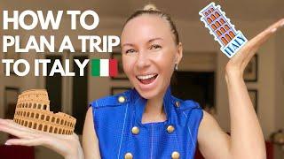 HOW TO PLAN YOUR FIRST TRIP TO ITALY - EVERYTHING You Need to Know I Italy Travel