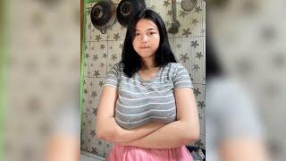 Cewek tiktok Lugu Bgt Nurut Aja Disuruh Begini