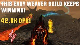 THE NEW BUTTON MASH WEAVER  NEW EASY MODE ROTATION GUIDE  Guild Wars 2  2024  TOO EASY TO WIN?