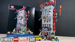 Endlich ein ernstzunehmendes Hochhaus LEGO Marvel ‘The Daily Bugle Review Set 76178