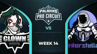 PALADINS Pro Circuit Clownfiesta vs Interstellar Phase 2 Week 14