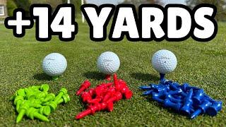 I’ve being Teeing the Golf Ball Wrong for 20 years?... Crazy Results