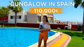Bungalow with pool in Spain  Buy a property in Spain close to the golf course of Villamartin