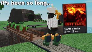Tower Battles hasnt updated in 2 years..  ROBLOX