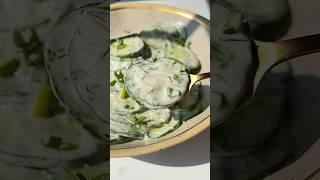  Refreshing Polish #CucumberSalad Recipe  #SaladShorts #SaladGoals #CucumberRecipe