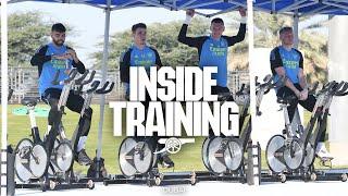 INSIDE TRAINING  Raya Ramsdale Hein & Hillson train in Dubai