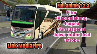 SHARE MOD BUSSID JB3 MEDIUM FULL ANIME 1.2.3  LINK MEDIAFIRE