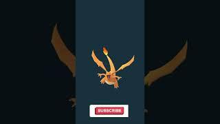MEGA Evolving my Charizard  in Pokémon GO #shorts #pokemongo #youtubeshorts