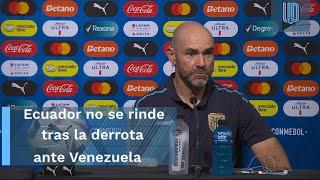 Ecuador no se da por muerto tras revés ante Venezuela