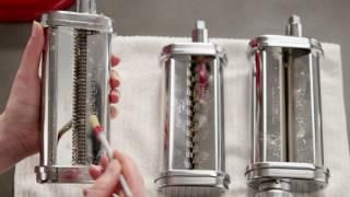 How To Clean the 3-Piece Pasta Roller and Cutter Set  KitchenAid