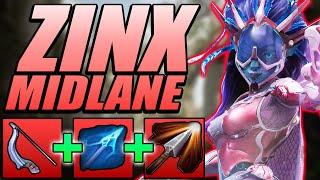 Setting Myself Up Zinx Midlane - Predecessor Gameplay