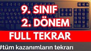 9.SINIF EDEBİYAT  FULL GENEL TEKRAR  2.Dönem  #9sinif #9sınıf #stayhome #ayt #tyt #yks