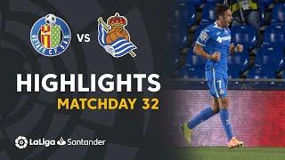 Highlights Getafe CF vs Real Sociedad 2-1