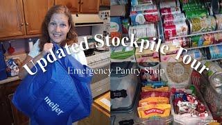 Stockpile Tour 2024Stockpile OrganizationEmergency Prepper Pantry Shop