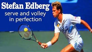 Stefan Edberg  Serve & Volley in Perfection.