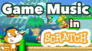 How to Make a Game in Scratch with Background Music  Tutorial