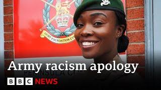 British Army issue racism apology to black ‘poster girl’ soldier  BBC News