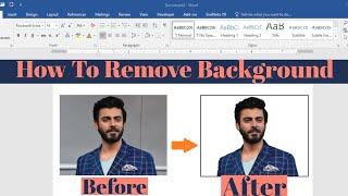 Cara Menghapus Background Gambar di MS Word  Hapus Latar Belakang Foto di Microsoft Word