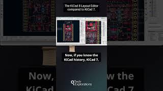 Exploring the KiCad 8 Layout Editor User Interface  KiCad 8 vs KiCad 7