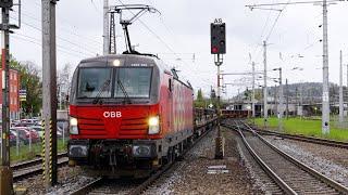 European Railfanning Trip Pt. 11 - Austrian Freight and Passenger Train Action