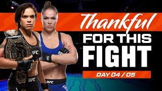 Amanda Nunes vs Ronda Rousey  UFC Fights We Are Thankful For 2023 - Day 4