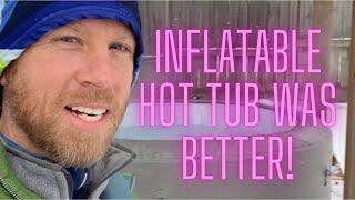 8 Reasons a Costco Inflatable Hot Tub Was Right For Me - Coleman  Bestway  Saluspa Tub